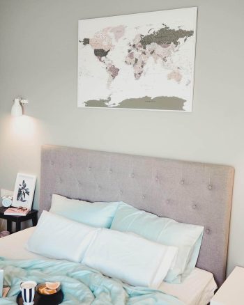 bedroom-travel-decor-ideas-world-map
