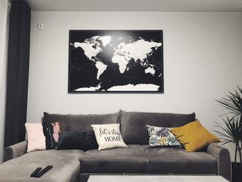 modern-black-push-pin-world-map-customer-photo-living-room-decor