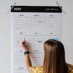 whole year wall calendar planner