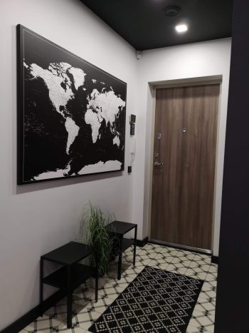 world-map-pinboard-canvas-black-and-white
